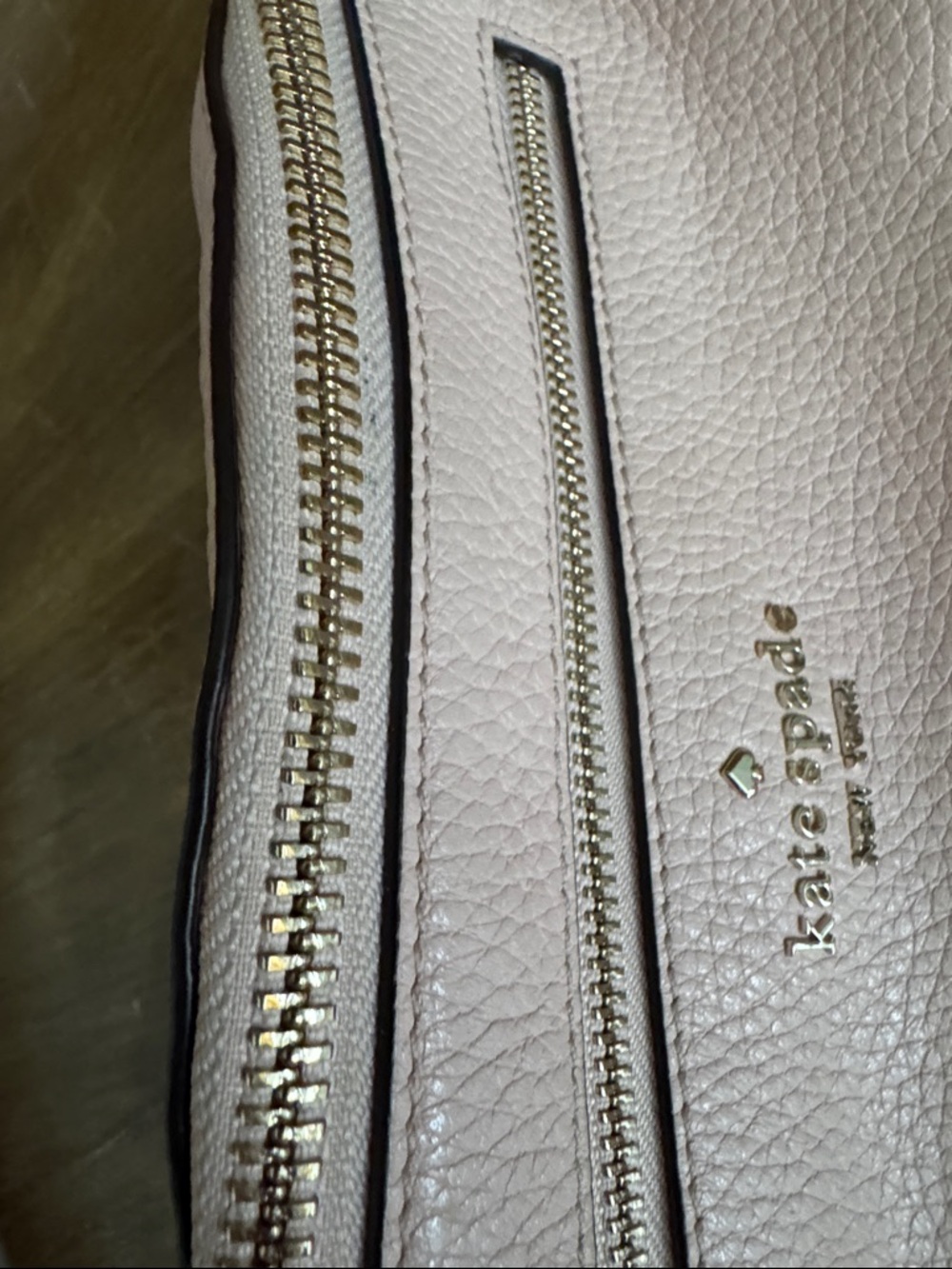 Kate Spade New York Leila Pebbled Leather Crossbody Belt Bag with Gold Hardware - Picture 11 of 11